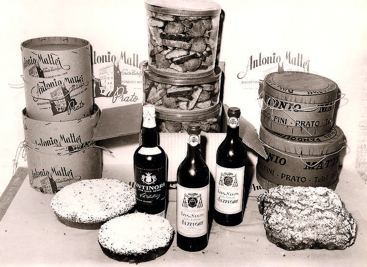 The hatboxes and Mattei products